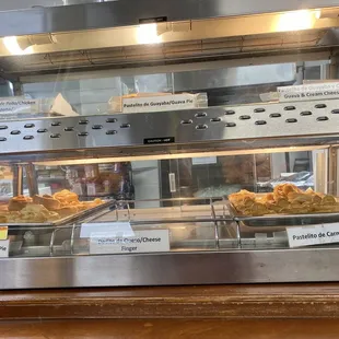 Meat / guava / cream cheese Pies