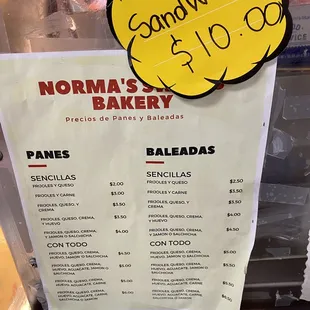 Some hot food choices