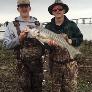 Yes! Behind our bait shop on Mudsuckers