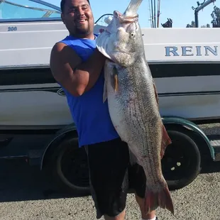 58" with 23" in the mouth