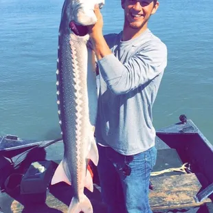 Mentica boys came back next day and caught this keeper!