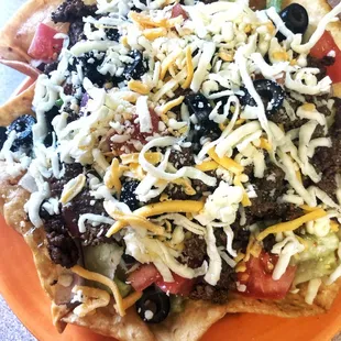 Beef Taco Salad- available all day Tuesday's!