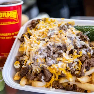 nachos, food