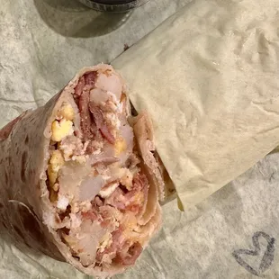 Bacon Burrito