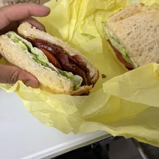 Avocado BLT Sandwich