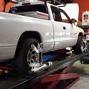 Alignment 2 and 4 wheel