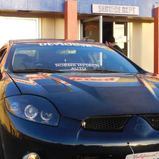 One of the sponsored cars  Catch him along with Devious R at all if not most of the car shows this year