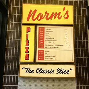 outside, pizza