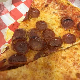 Cup and char pepperoni