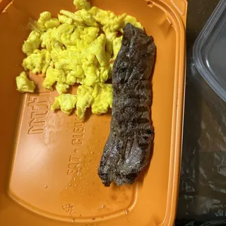 1 LB. PORTERHOUSE STEAK & EGGS