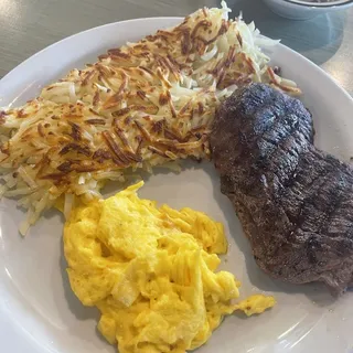 SIRLOIN STEAK BIGGER BETTER BREAKFAST