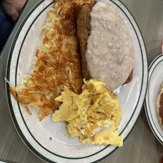 COUNTRY FRIED CHICKEN DINNER