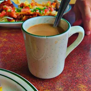 But first - NORMS FRESHLY BREWED 100% COLOMBIAN SUPREMO COFFEE