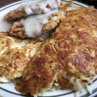COUNTRY FRIED CHICKEN DINNER