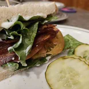 Half Blt Sandwiche