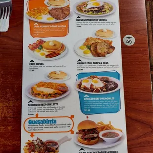 ramen and noodles, menu