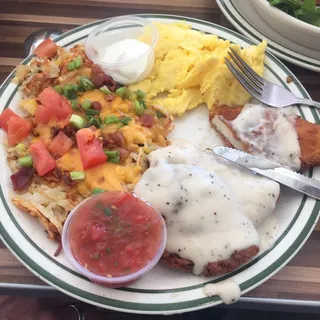 COUNTRY FRIED CHICKEN DINNER
