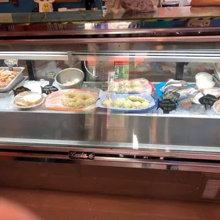 Awesome selection of seafood!