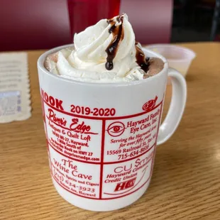 Not a coffee drinker but they do have hot chocolate!