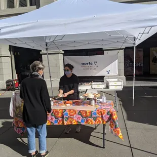 Ferry Farmers Market stand Tuesday, shelter in place