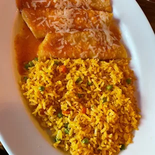 Cheese enchilada
