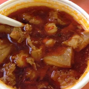 Mini menudo. Yum!