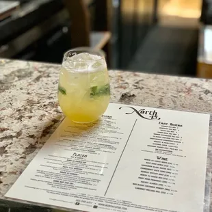 Green &amp; Gold Sangria
