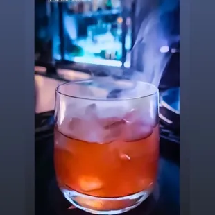 Smoked Old Fashioned