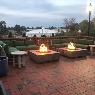 Cozy fire pits