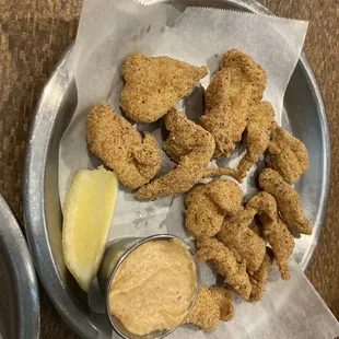 cajun catfish bites