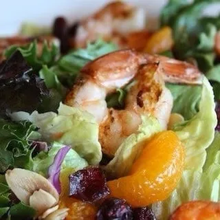 Honey Lemon Grilled Shrimp Salad