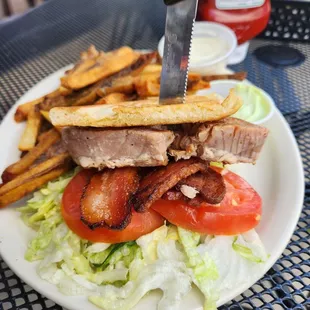 Ahi Tuna B.L.T Sandwich