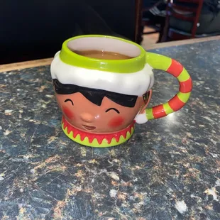Lots of Christmas joy up in here today, starting with my coffee!