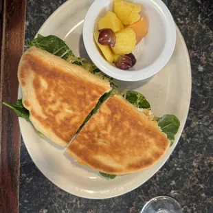 Egg white &amp; cheese breakfast sammie