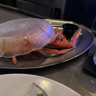 Steamed crab