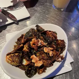 Candied Brussel sprouts