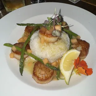 Panko Crusted Sea Scallops