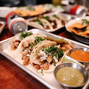 tacos, food