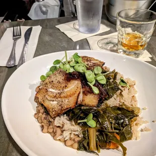 Pan seared grouper special