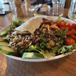 Salmon Quinoa salad