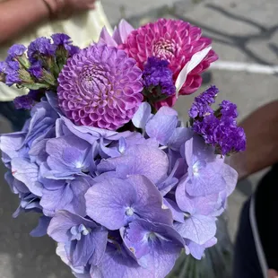 Got the blues? Don't fret, we got the purples.