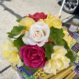 Uplands Apiary's roses never disappoint!