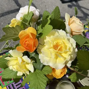 Yesterday's sunset reincarnated.