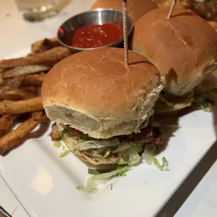 Fried Chicken Sliders