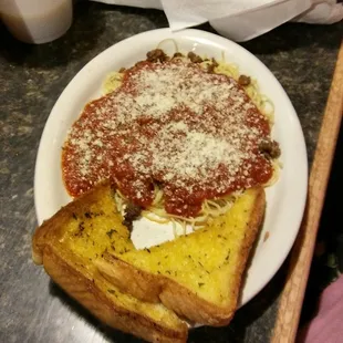 Kids Menu Spaghetti