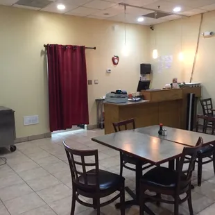 Bare bones, but clean interior