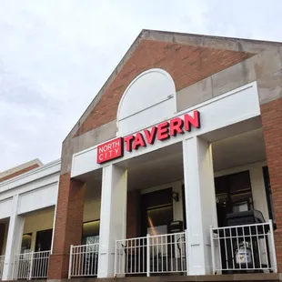 the front of the restaurant