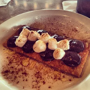 Open faced Smorezzz' dessert... Thanks Tony T!!