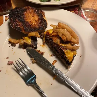 Leroy brown. Bun is scorched. Patty was not worth $18.