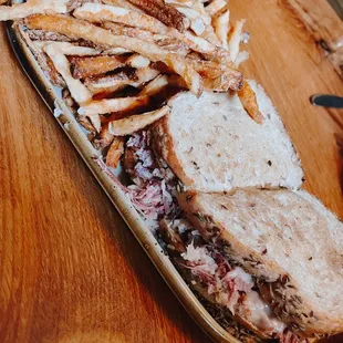 Reuben &amp; fries